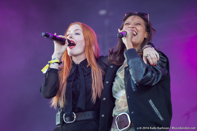 Icona Pop | Icona Pop Ruisrockissa 2016